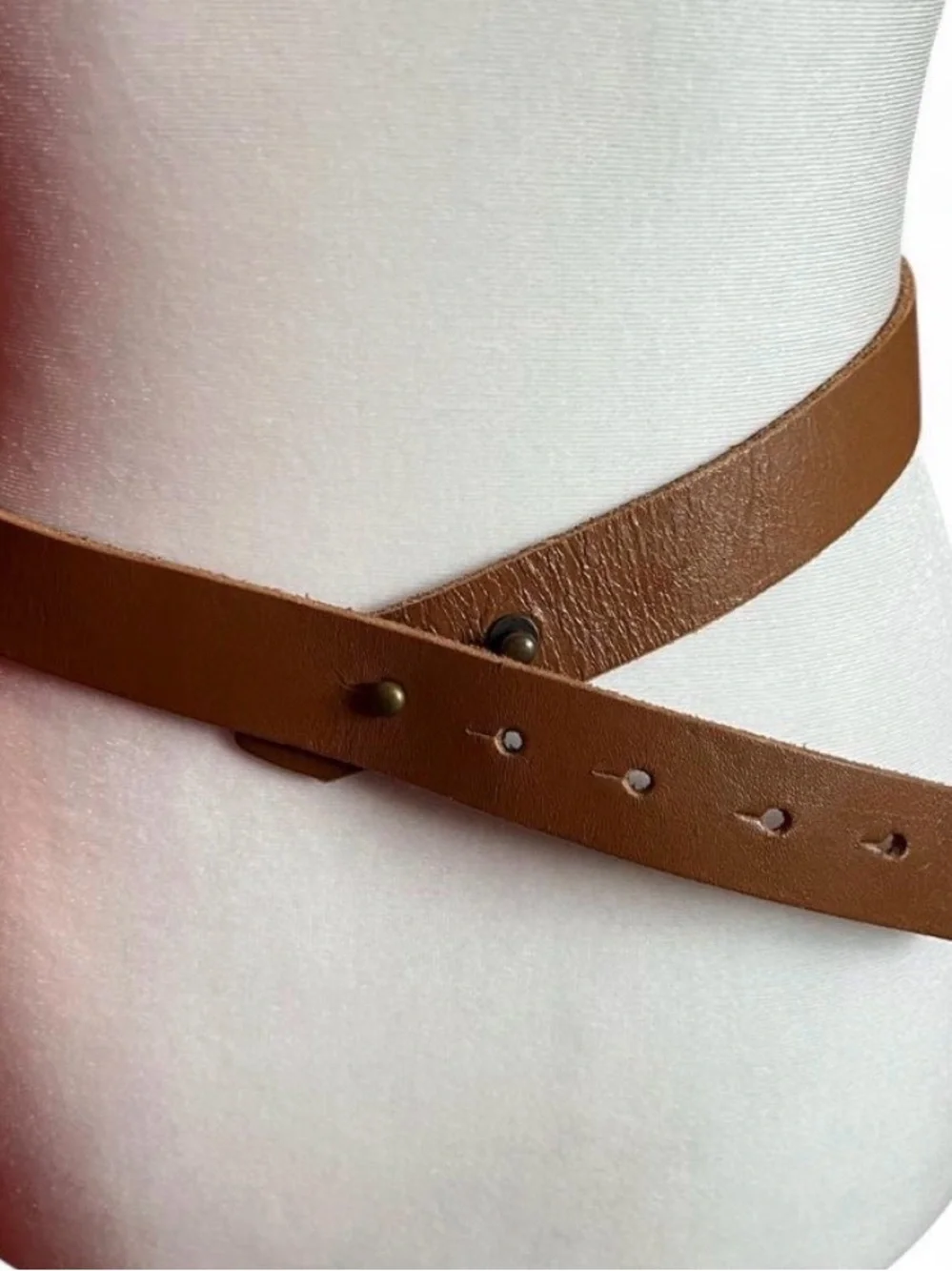 VTG Archival Diesel Y2K Butterfly Chain Belt Brass Typography Gem Gothic Grunge